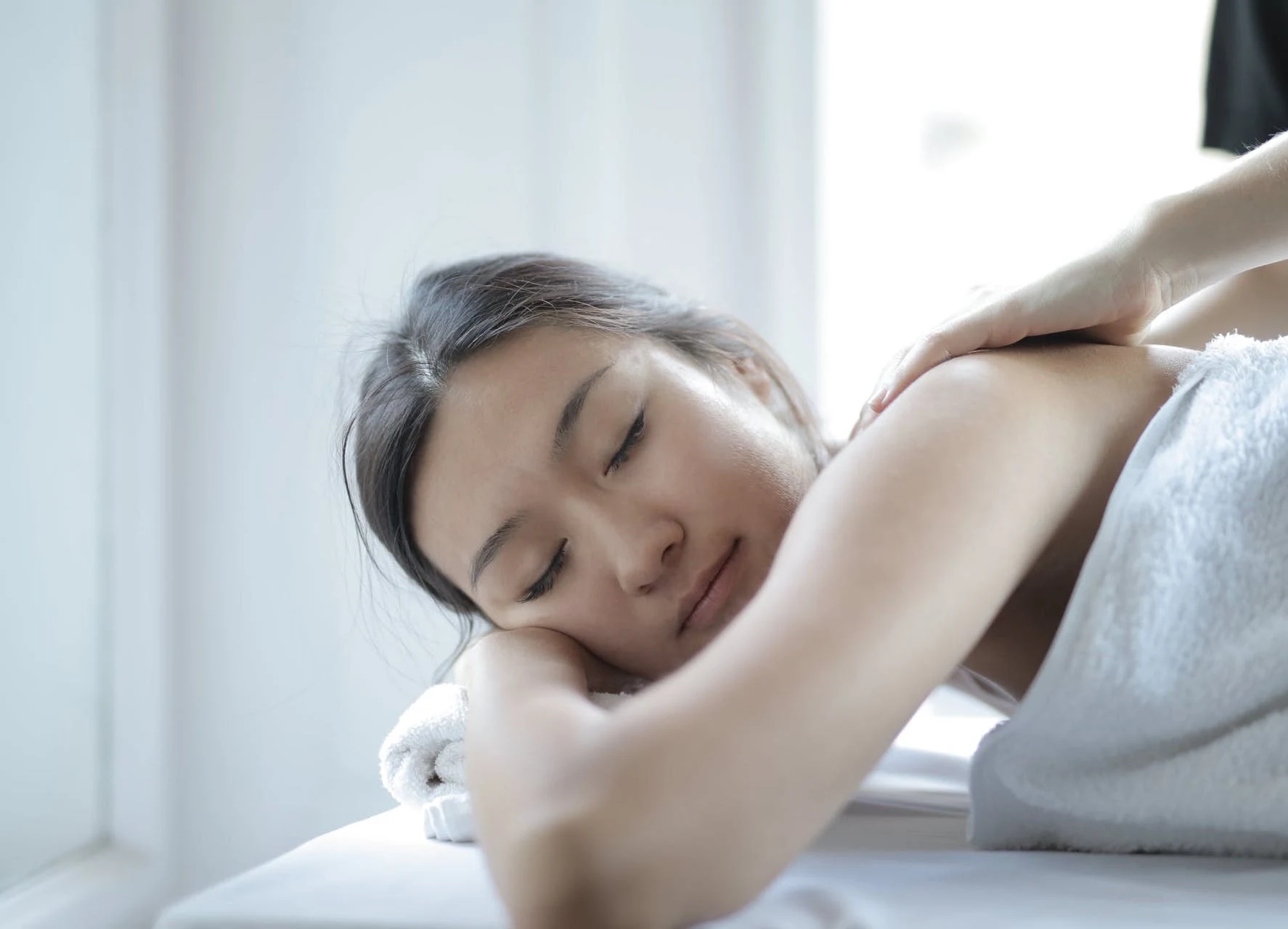 A peaceful treatment room at The M Spa